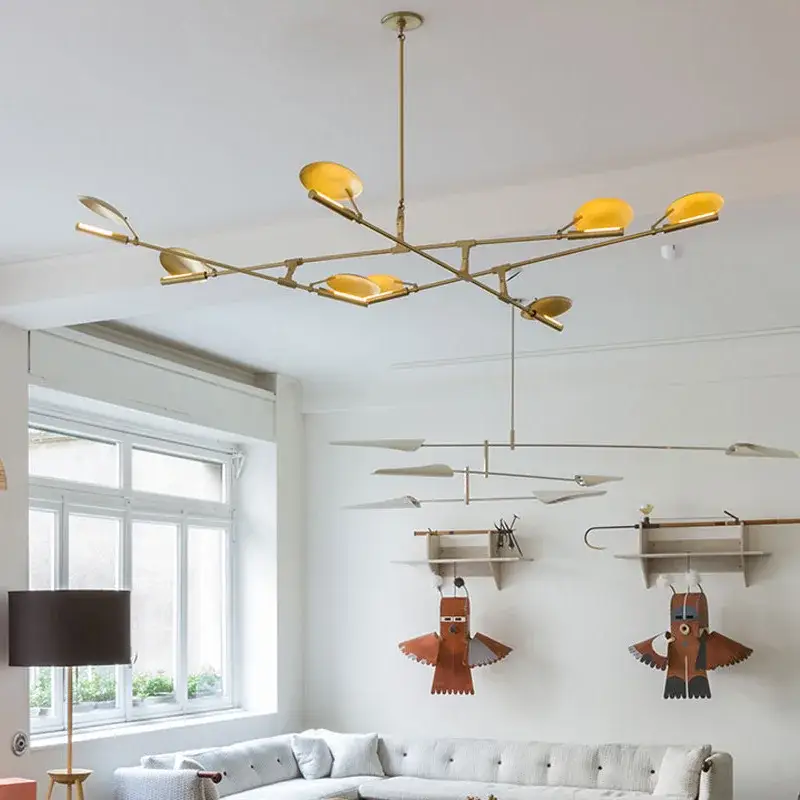 Prix Réduit Modern minimalist led chandelier for home decoration