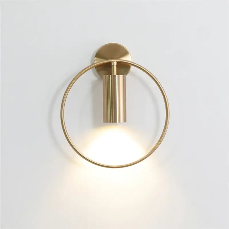 Petit Prix Lampe de chevet nordique led en métal décoratif luminaire