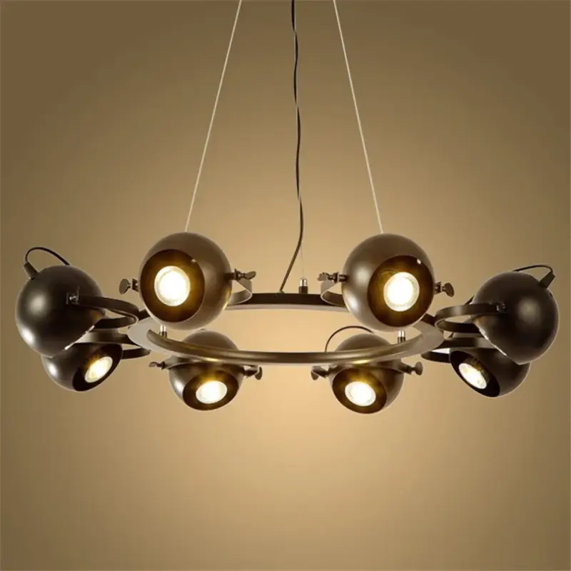 Acheter En Ligne Suspension rétro industrielle en fer pour magasin