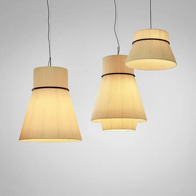 Vente Flash Suspension décoration nordique tissu artistique grain vertical moderne