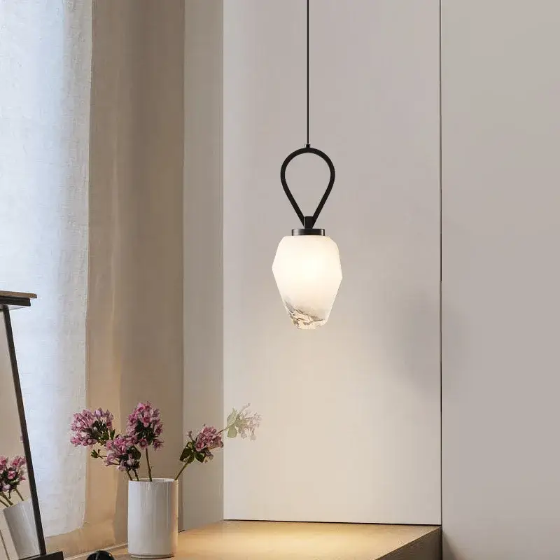 Paiement Sécurisé Suspension lumineux led avec fil de cuivre réglable