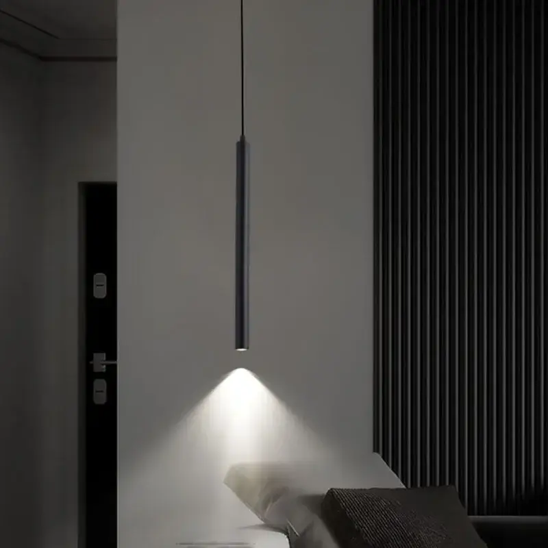 Suspension led minimalistes en fer et aluminium réglable Prix Cassé
