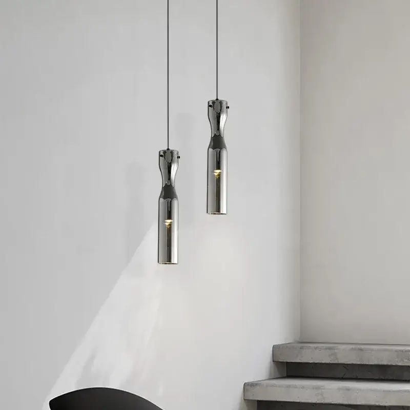 Suspension led moderne en verre avec cordon réglable Acheter En Ligne