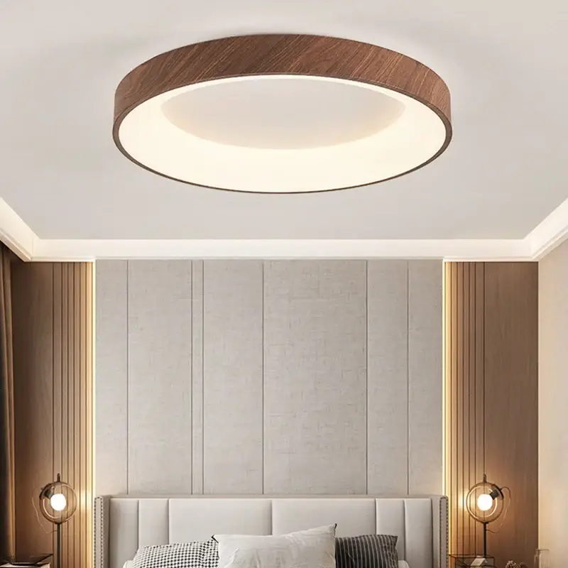 Plafonniers led imitation bois éclairage rond rectangle carré Must-Have
