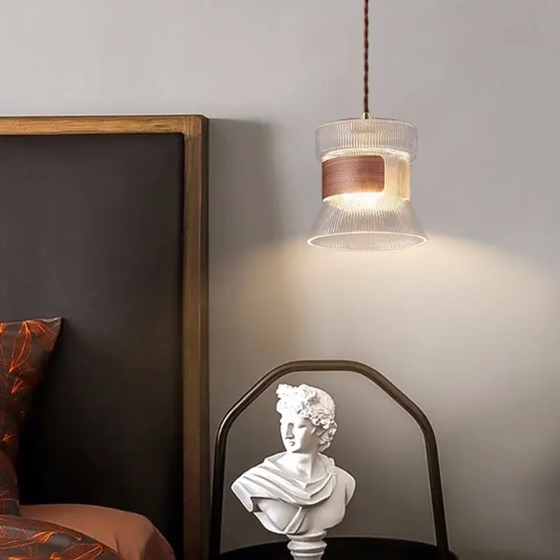 Top Vente Suspension modernes en verre nordiques pour décoration restaurant