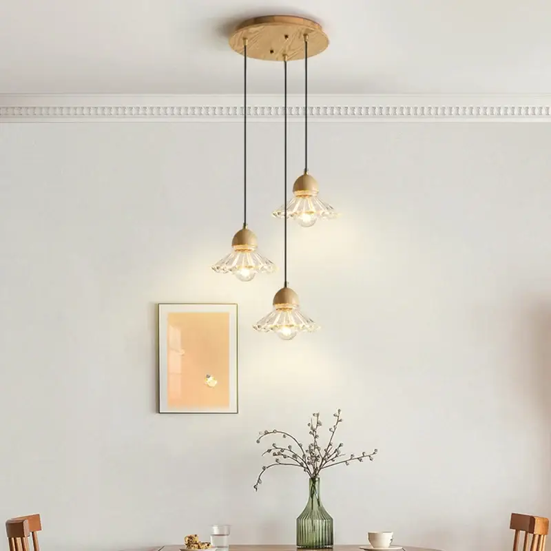 Suspension led en verre style nordique décoratif Commande En Gros