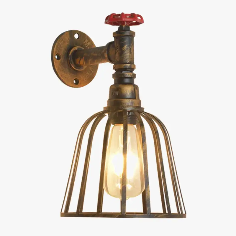 Offre Limitée Applique murale industrielle en corde de chanvre style rétro