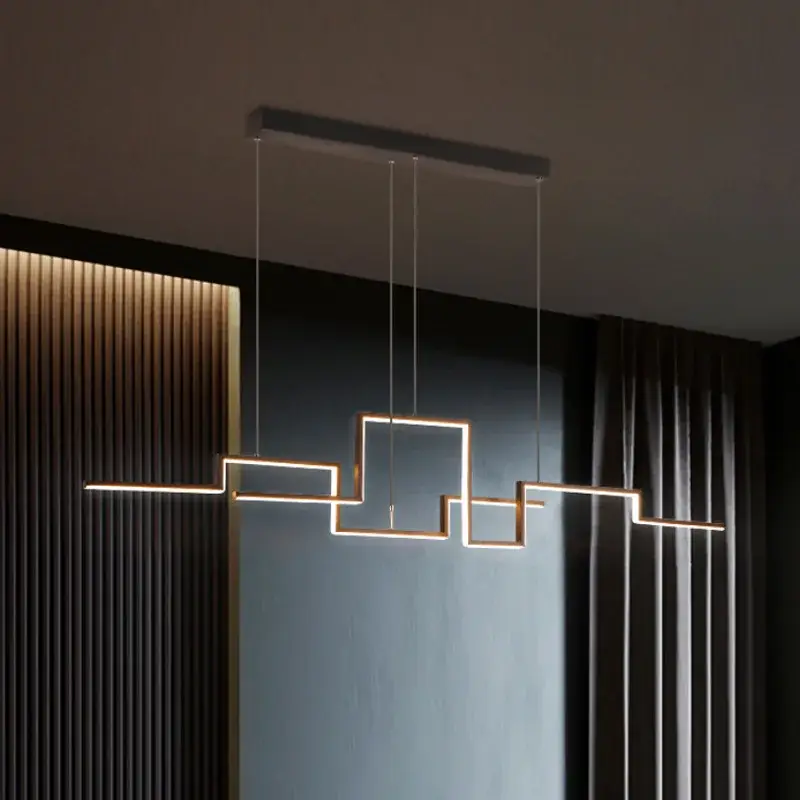 Suspension led minimalistes modernes réglables pour décoration inté… Super Prix