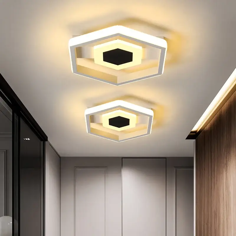 Super Prix Lustre luminaire led acrylique mince pour décoration maison