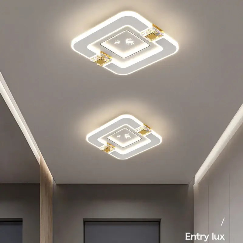 Réduction Allée nordique led lumières de luxe personnalité créative