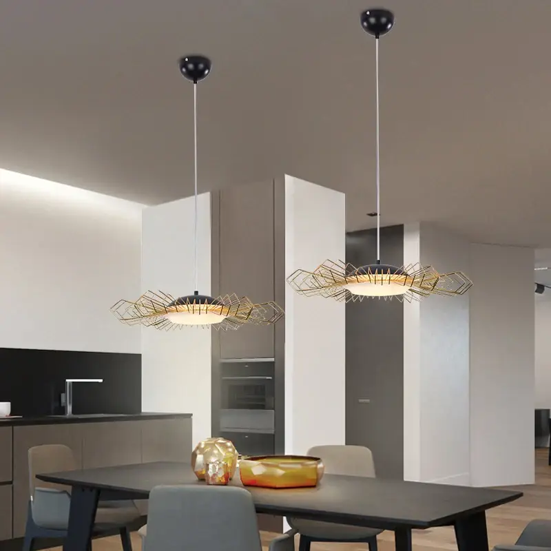 Produit De Marque Suspension design nordique ligne artistique lmap luminaire décoratif