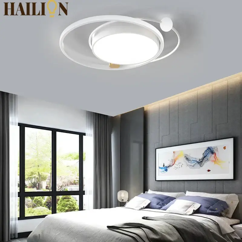 Soldes Lustre led moderne à intensité variable pour intérieur