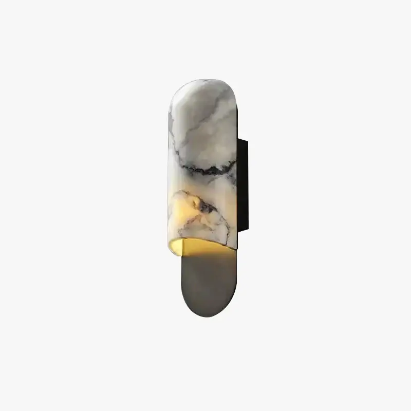 Achetez Aujourd&rsquo;hui Applique murale en marbre style chinois avec abat-jour led créatif