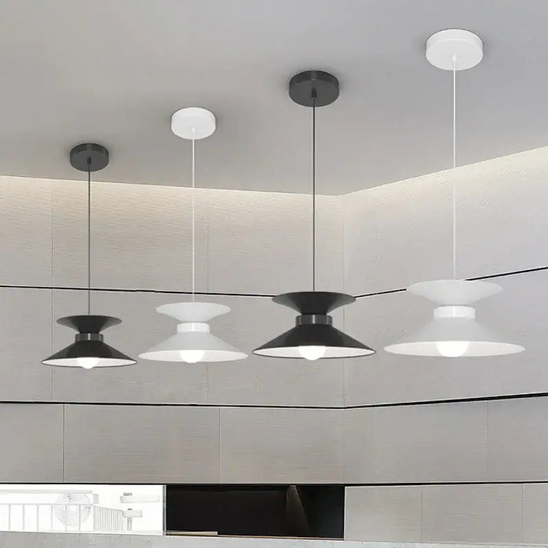 Nordic creative bar chandelier long line pendant light Réduction