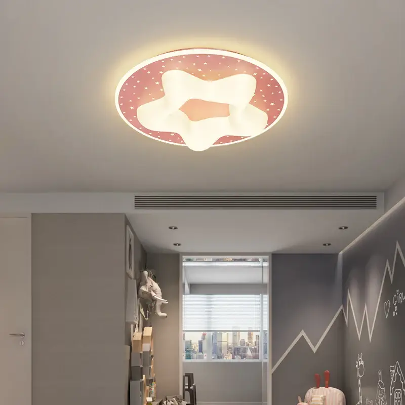 Offre Spéciale Nordic recessed led star ceiling light for children