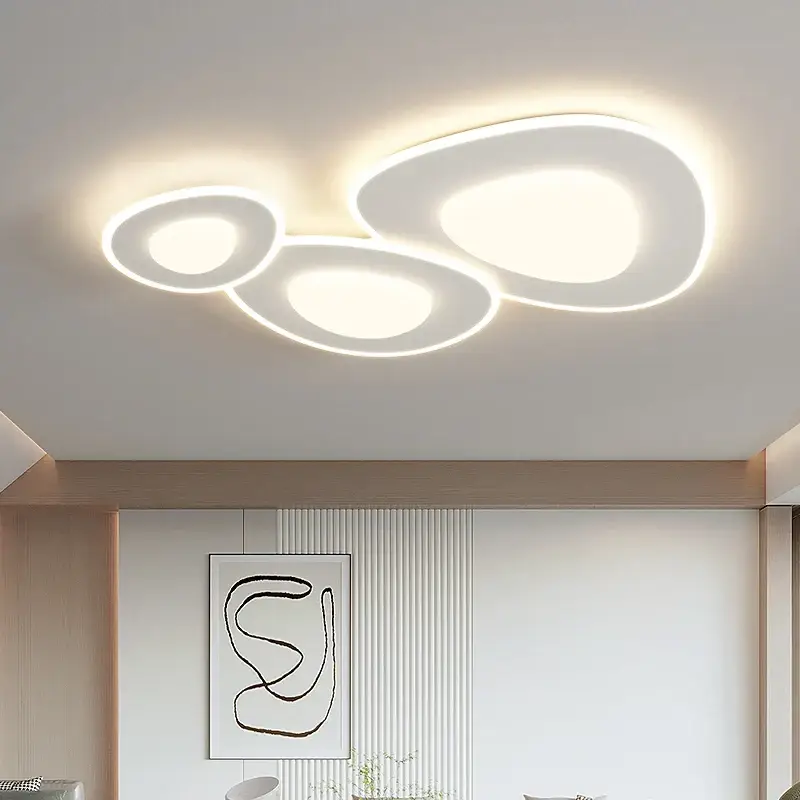 Nouvelle Collection Modern minimalist cobblestone chandelier ceiling light set