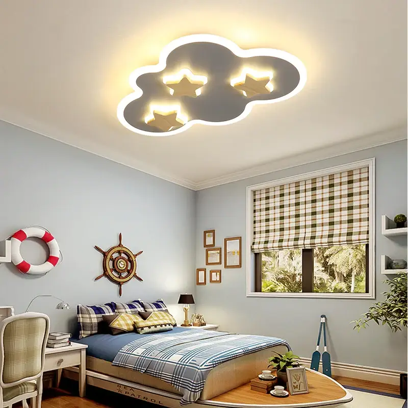 Super Prix Creative led ceiling light with clouds and stars for children