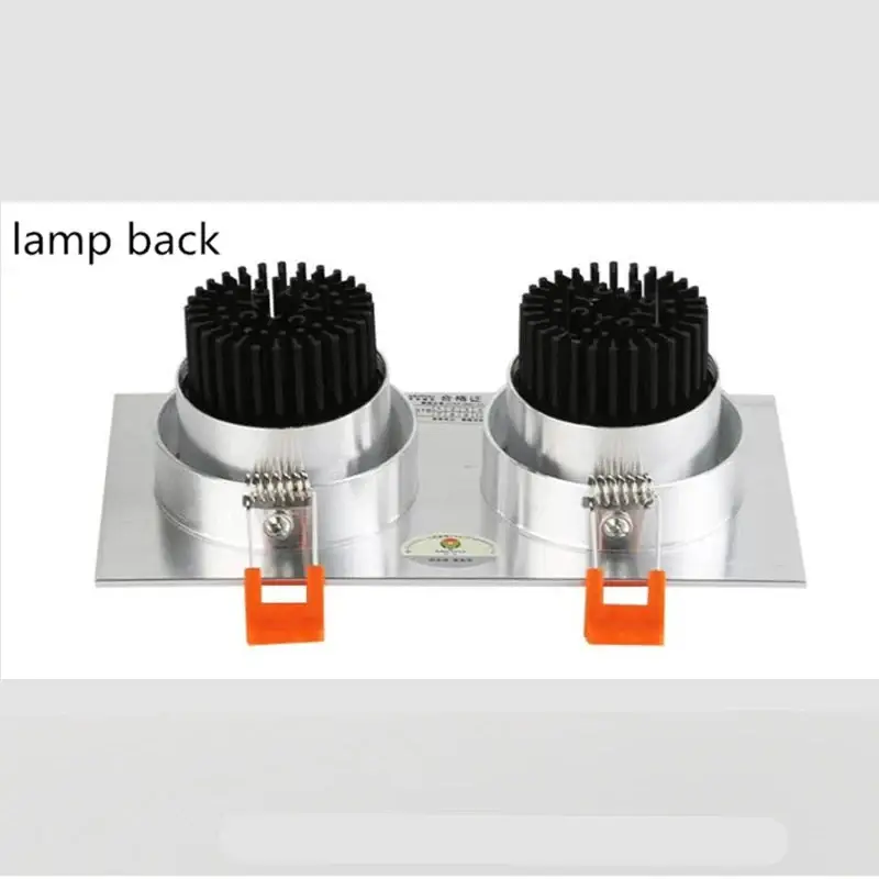 Prix Bas Very bright square recessed led ceiling light cob spotlight