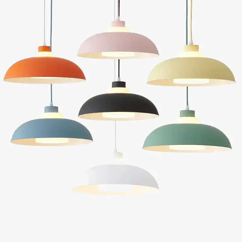 Nordic creative macaron led ufo pendant light Offre Limitée