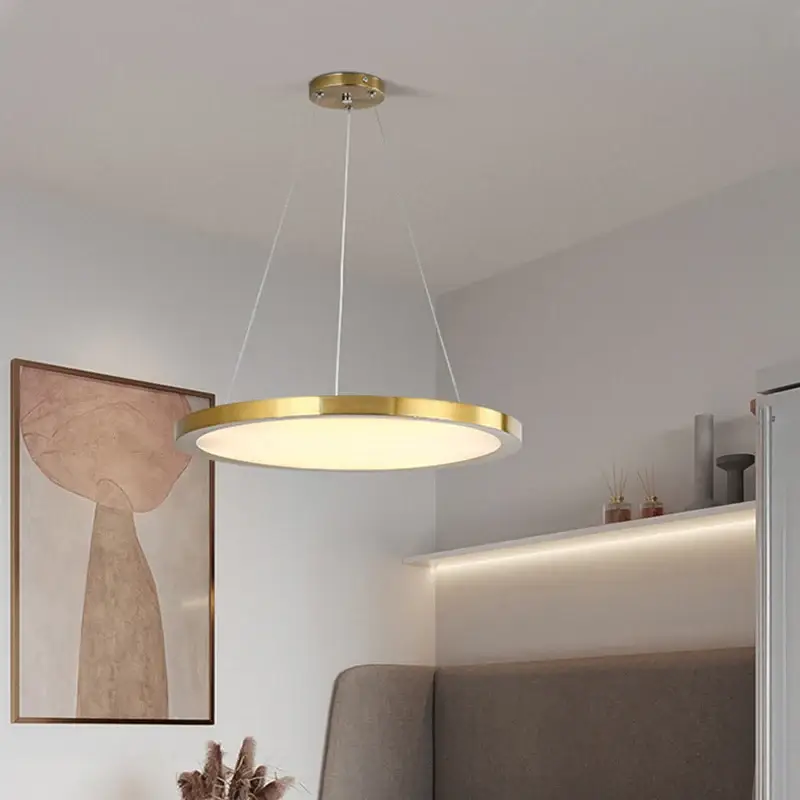 Acheter Direct Nordic gold pendant chandelier for living room, salon, hotel, bar