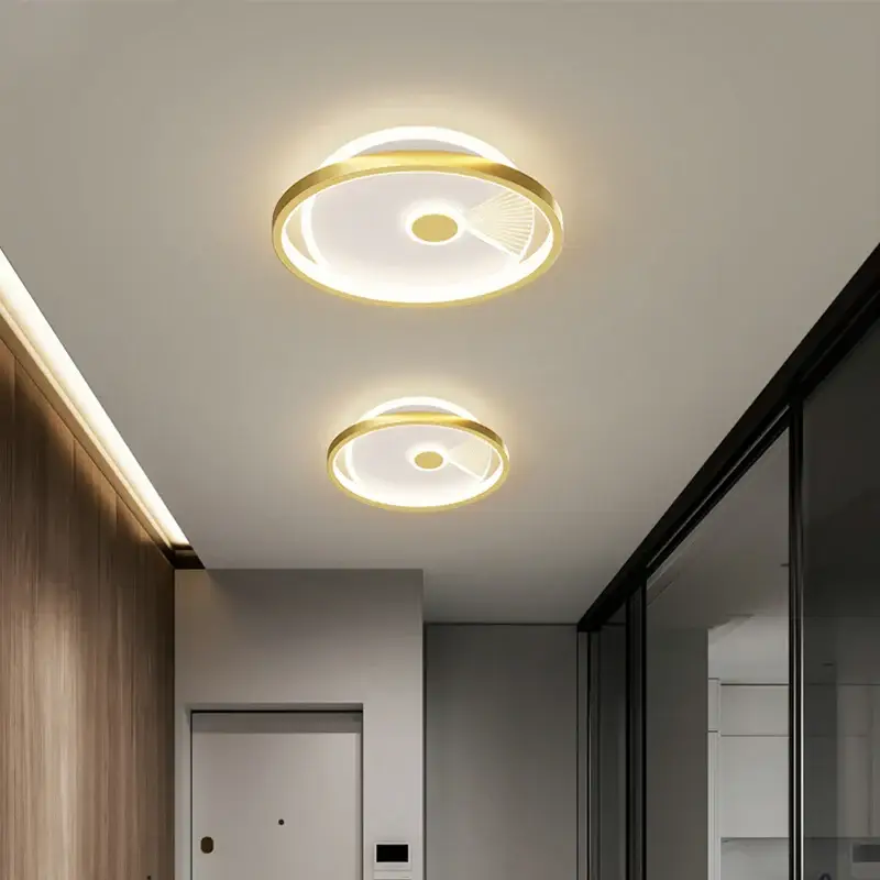 Top Vente Modern wrought iron ceiling light with creative geometric design