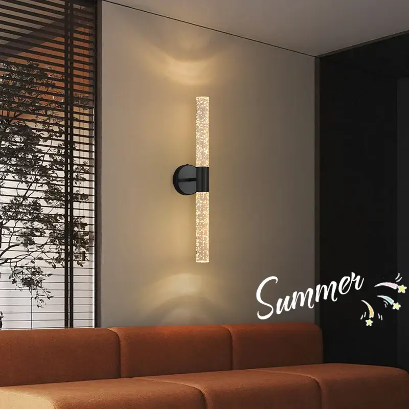 Nordic style minimalist led acrylic bubble wall light Réduction