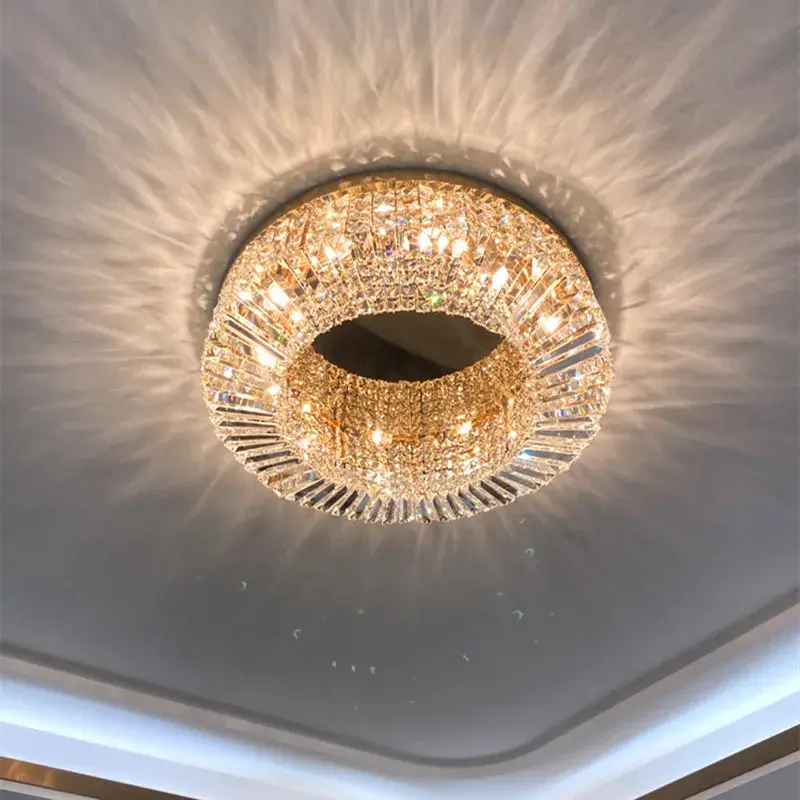 Must-Have Luxurious modern crystal led chandelier