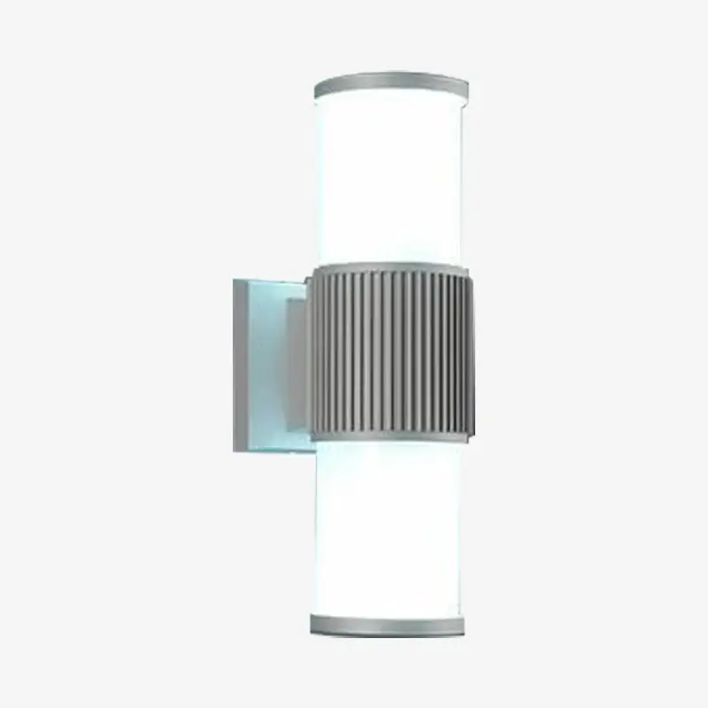 Usine Directe Cylindrical outdoor led aluminium wall light