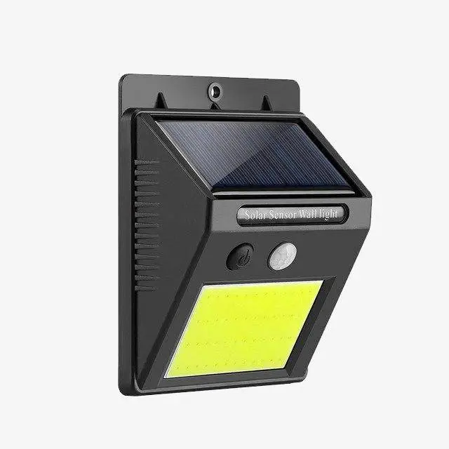Paiement Sécurisé Solar outdoor wall light with 48 led sensor