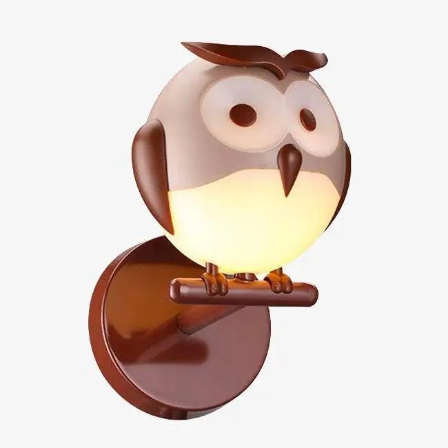Offre Limitée Cartoon owl led wall light