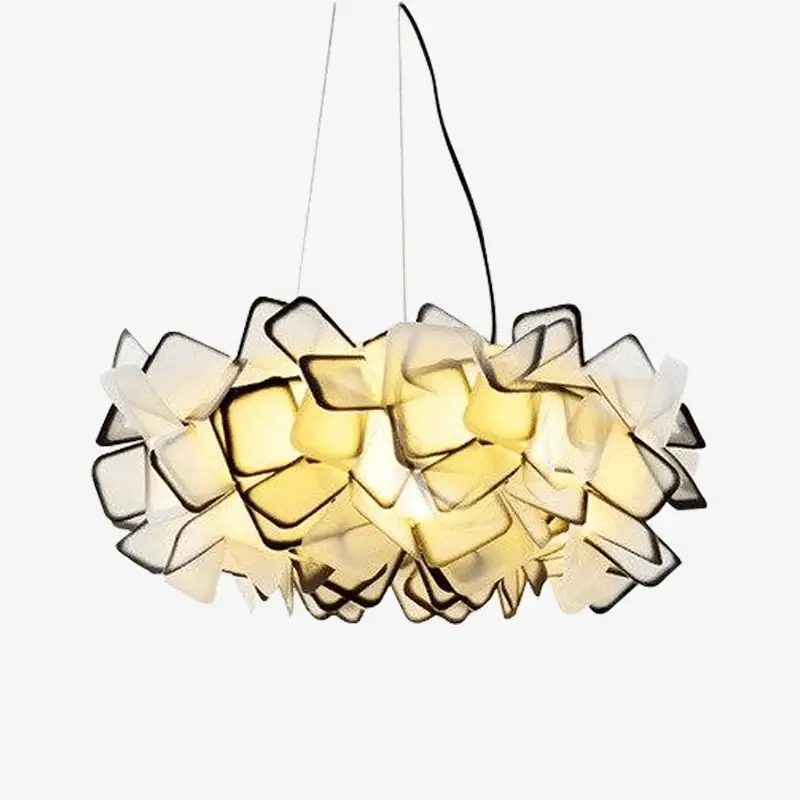 Prix Cassé Clizia coloured acrylic designer pendant light