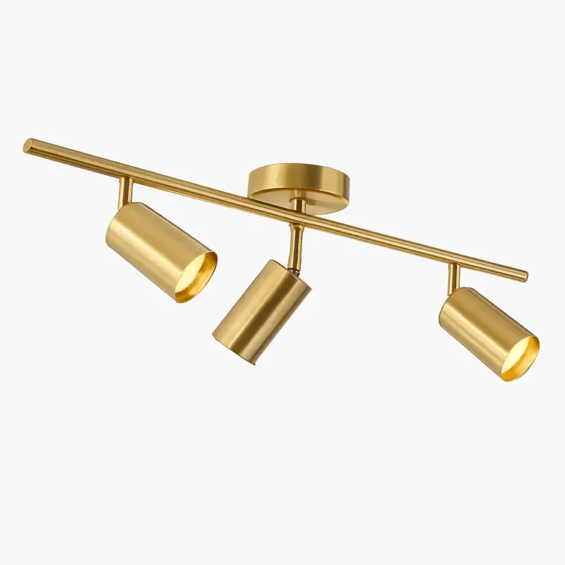 Nouvel Arrivage Black and gold aluminium led spot bar golden