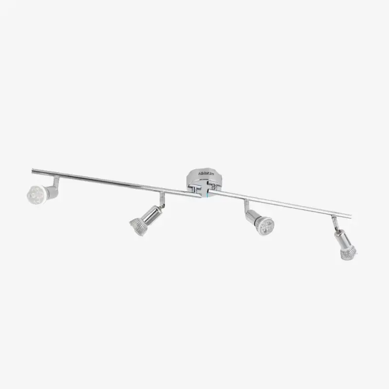 Populaire Chrome ceiling light bar with led spotlights