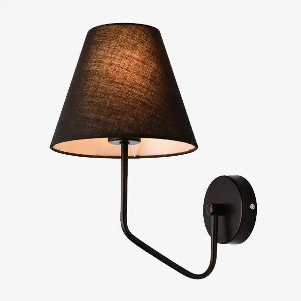 Quantité Limitée Wall light with fabric lampshade indoor