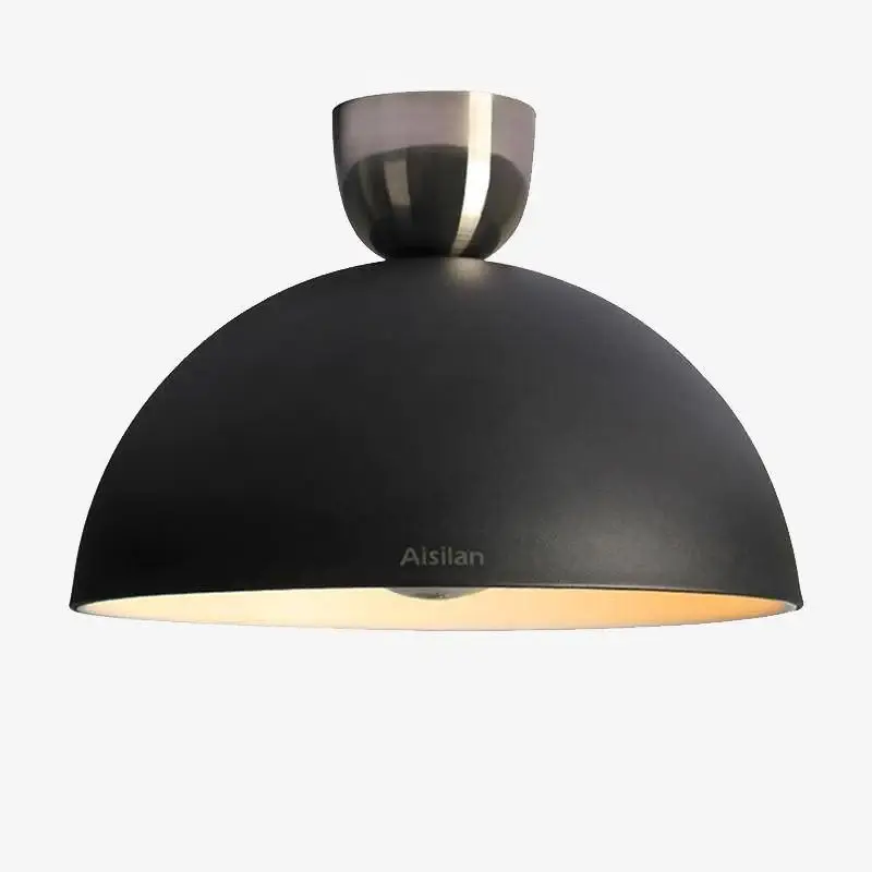 Black half-sphere design led surface ceiling light Super Prix