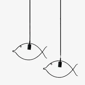 Vente Directe Design pendant light in fish shape