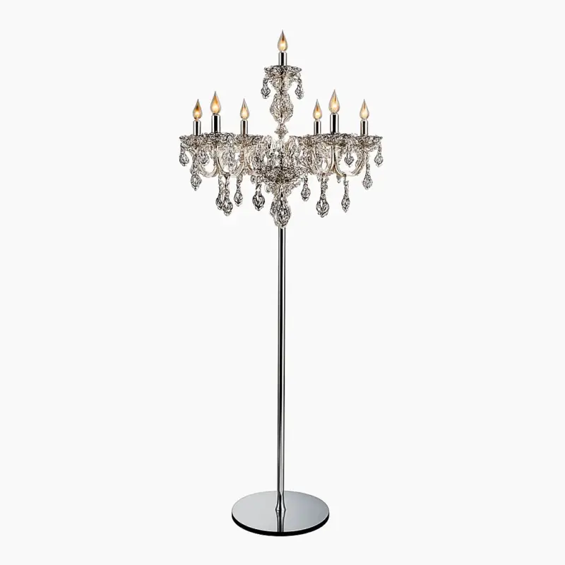 Offre Spéciale Crystal candle floor lamp