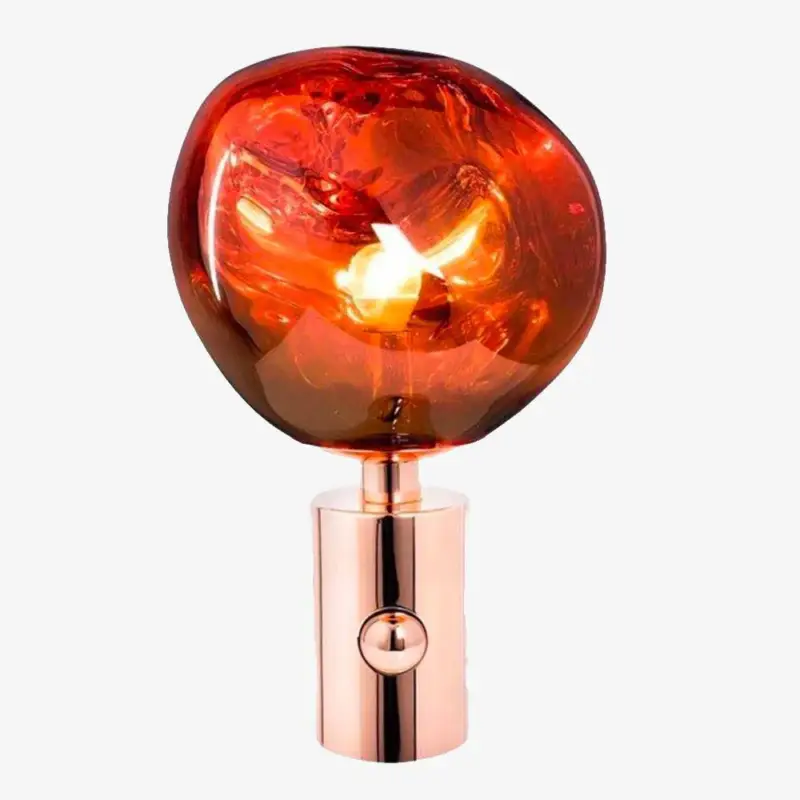Satisfait Ou Remboursé Design rose gold pvc table lamp melt
