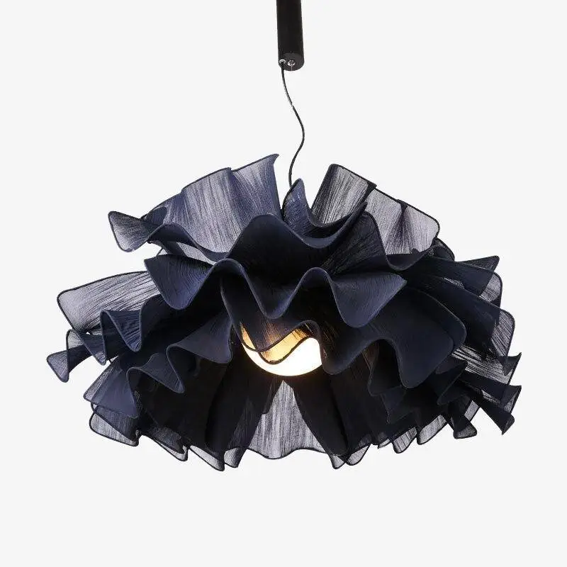 Vente Directe Large colourful fabric flower design chandelier danish style