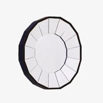 Acheter Direct Decorative round beveled wall mirror