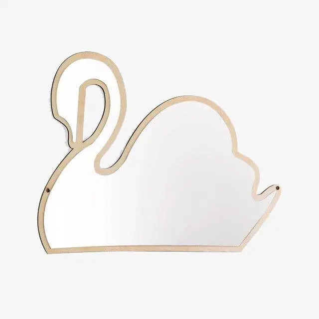 Swan-shaped wall mirror decoration Nouvel Arrivage