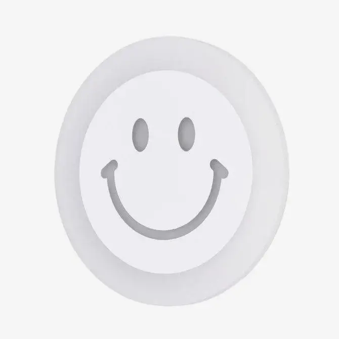 Bon Plan Modern led smiley wall light