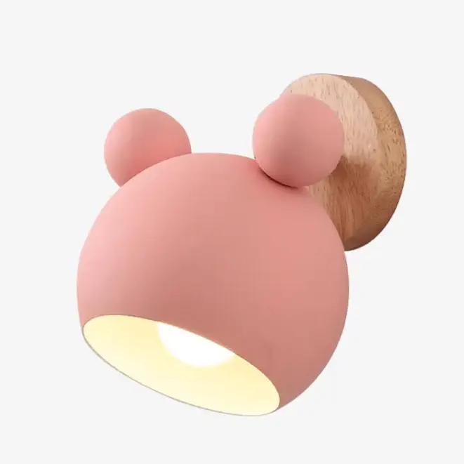 Colourful mickey mouse cartoon wall light Top Vente