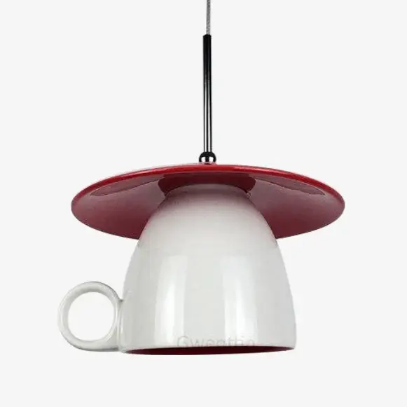 Prix Bas Coloured ceramic mug led pendant light