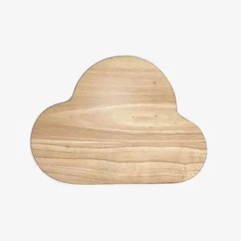 Cloud-shaped wooden wall light Commander Vite