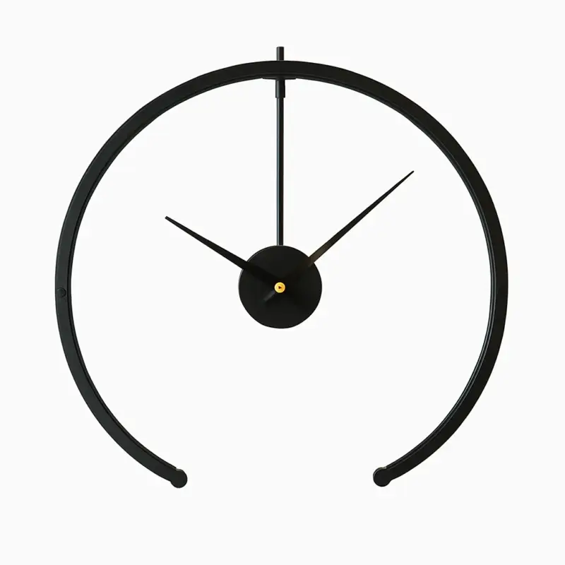 Acheter En Ligne Open round design wall clock 50cm bolt