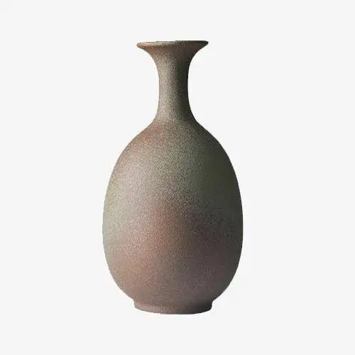 Japanese style rounded ceramic vase Must-Have