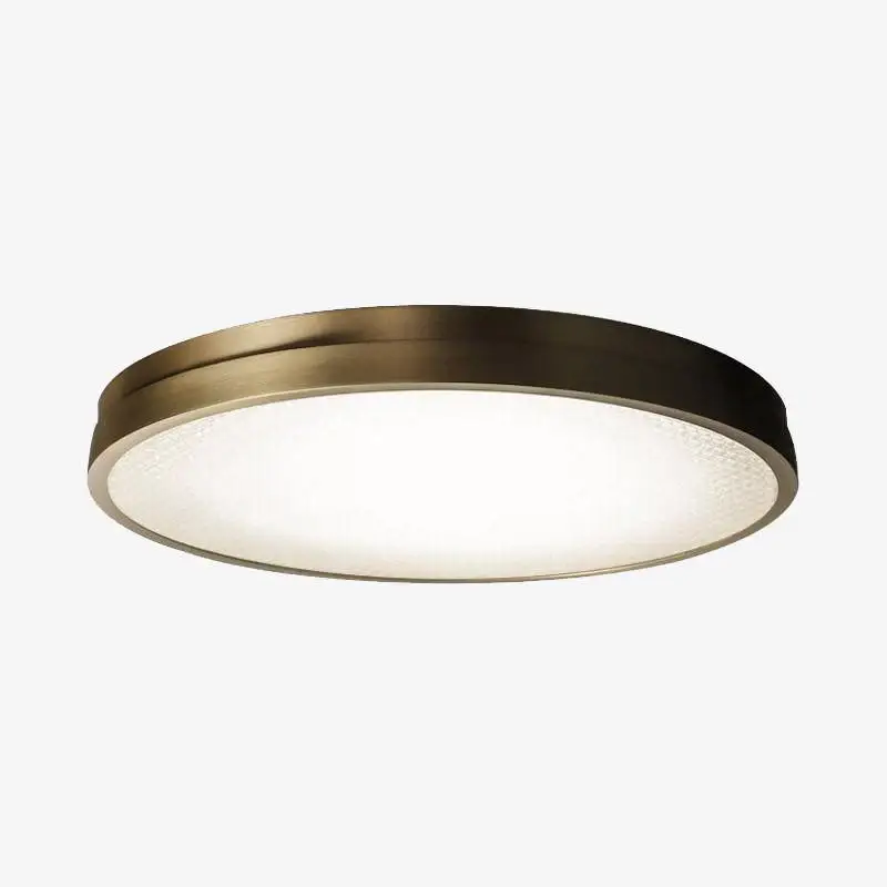 Loft ultra-thin and gold rounded led design ceiling light Marque