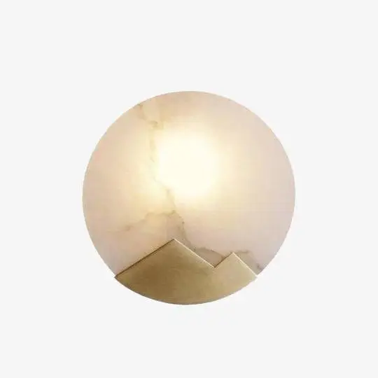 Vente Directe Modern led marble wall light with gold base