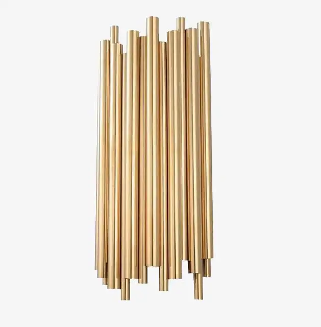 Designer led gold metal wall light shining style Promotion